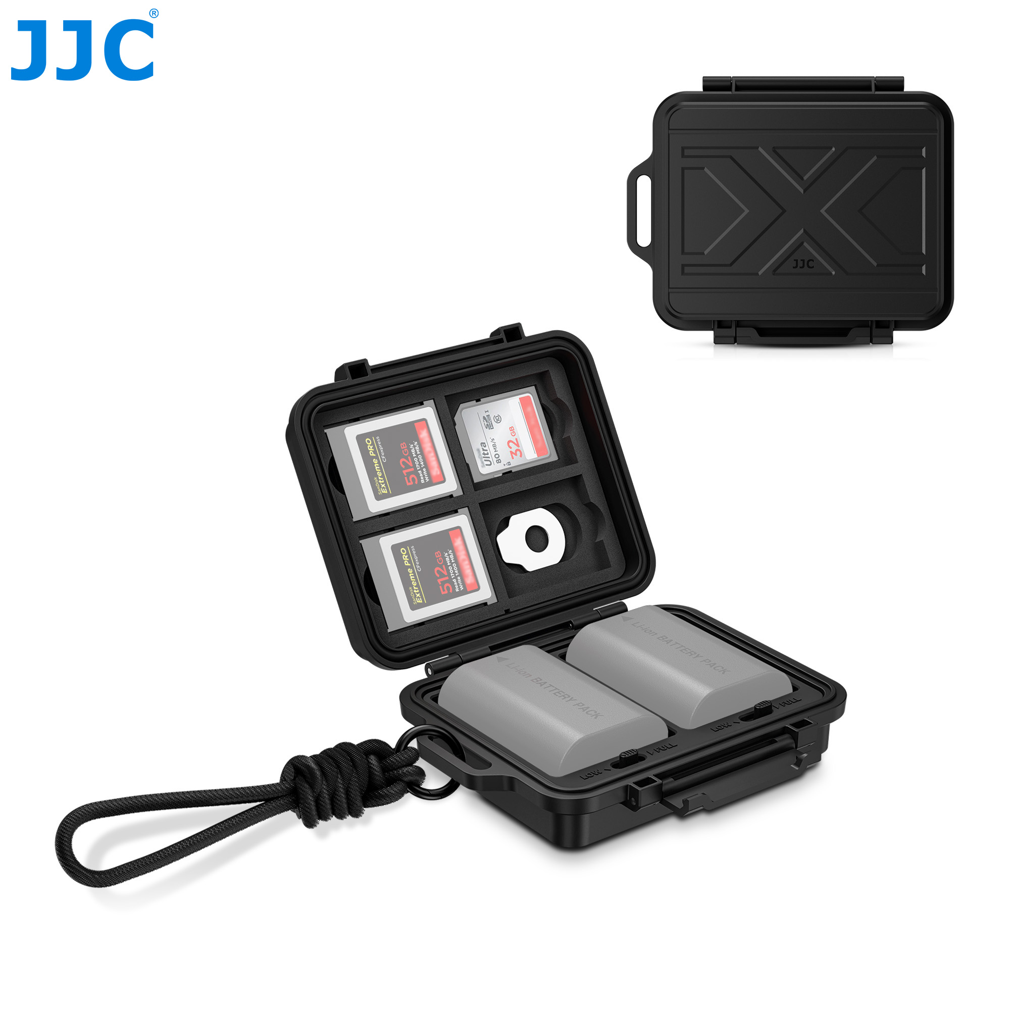 Camera Battery Grip - علبة بطارية كاميرا JJC وحافظة بطاقة