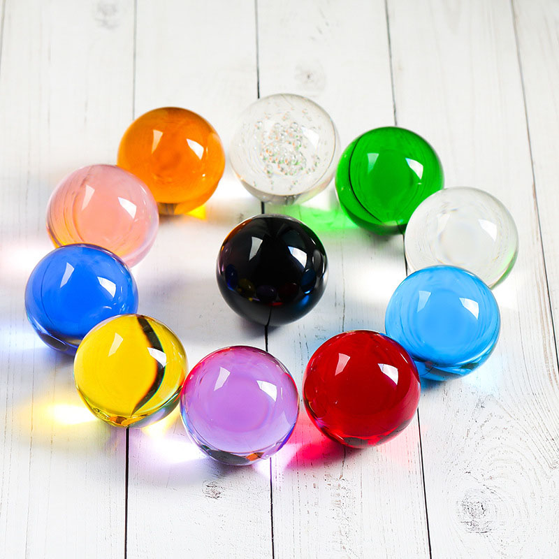 Lens Ball Crystal - 10 ألوان 30 مللي متر غلوب