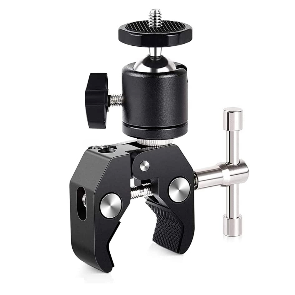 Fluid Head Tripod - ERIKOLE سوبر المشبك مع 360 °