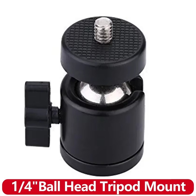 Fluid Head Tripod - محول رأس كروي معدني صغير عالمي