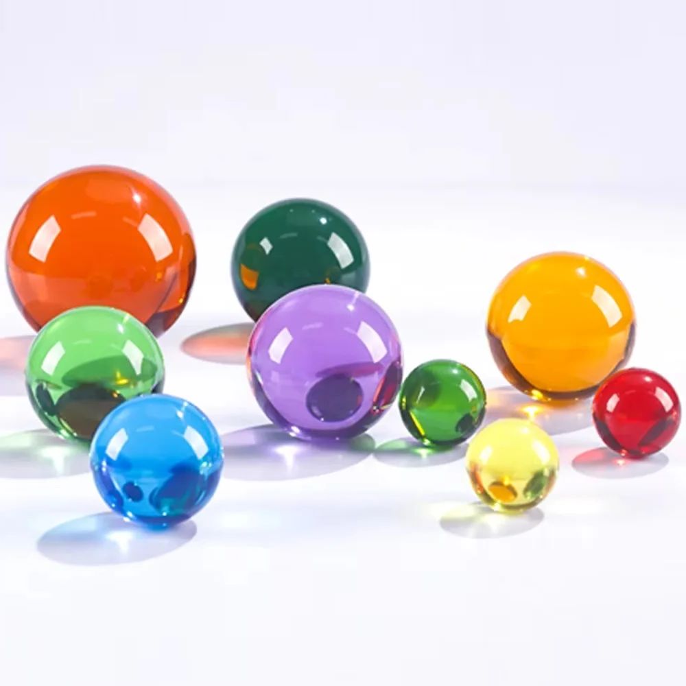 Lens Ball Crystal - K9 متعدد الألوان كريستال كرة زجاجية