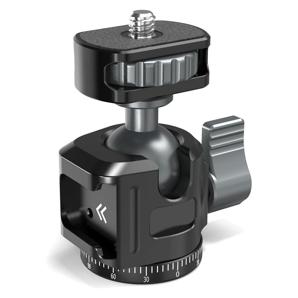 Fluid Head Tripod - الألومنيوم كرة صغيرة رئيس بانورامية ترايبود