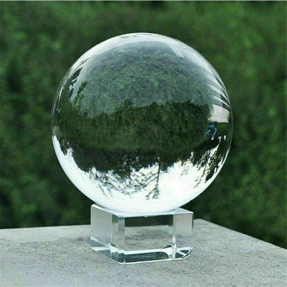 Lens Ball Crystal - 60/80 مللي متر K9 كريستال واضح