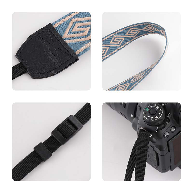 حزام كاميرا محمول قابل للتعديل - مراجعة Camera Strap Leather وسعره