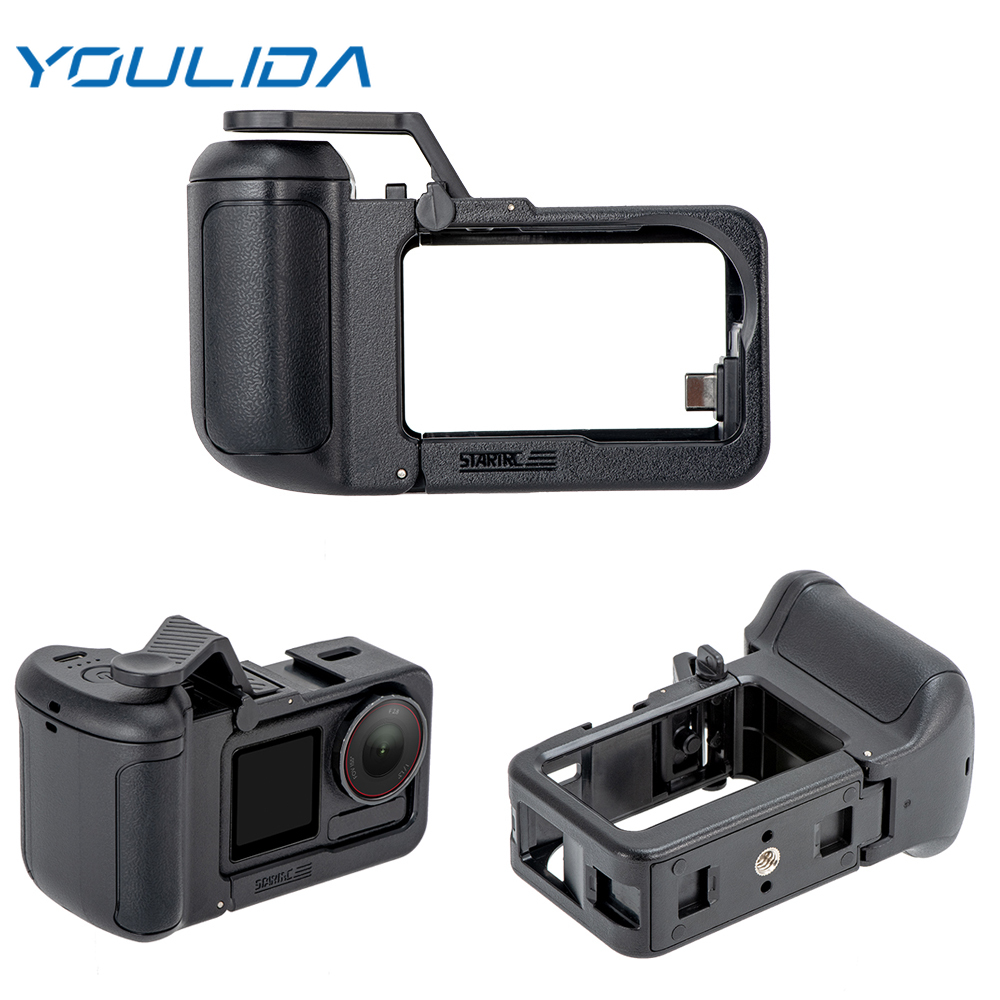 ل DJI Action 5 Pro تمديد قبضة  - مراجعة Camera Battery Grip وسعره