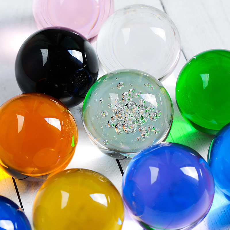 10 ألوان 30 مللي متر غلوب عدسة - مراجعة Lens Ball Crystal وسعره