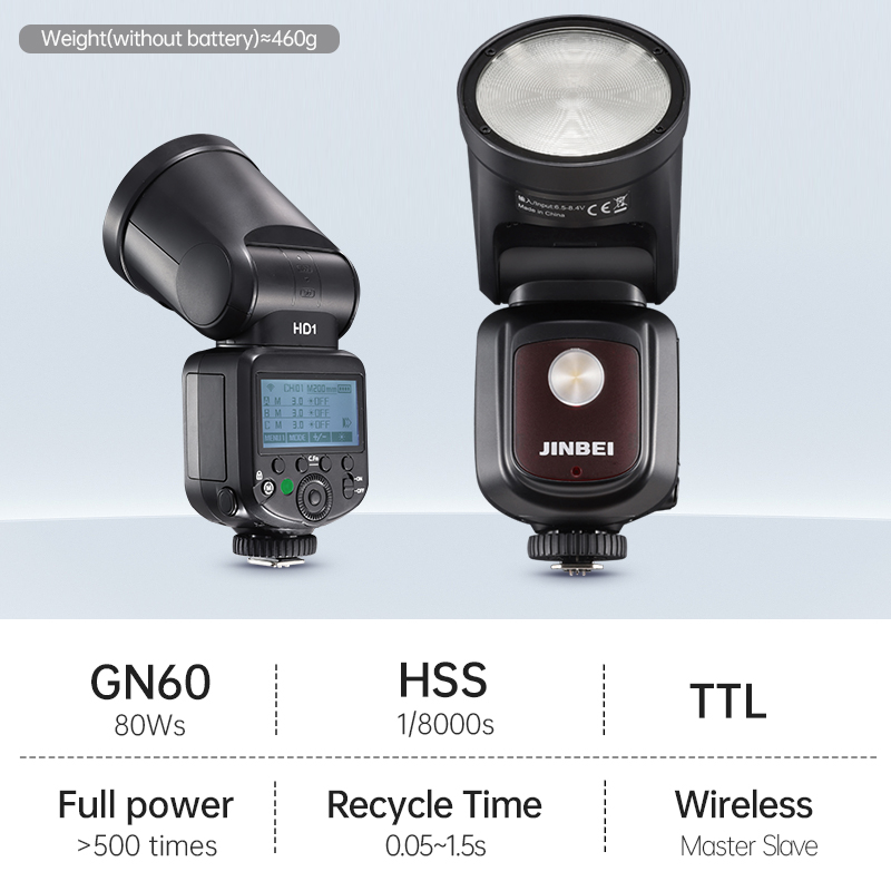 طقم إضاءة فلاش كاميرا JINBEI H - مراجعة Photography Lighting وسعره