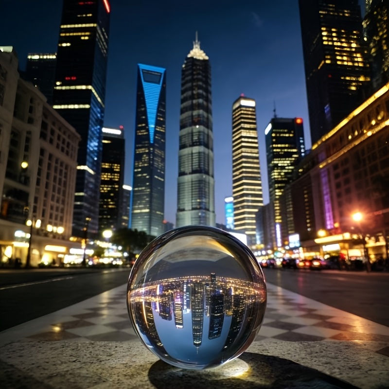 كرة كريستال شفافة للتصوير الفو - مراجعة Lens Ball Crystal وسعره