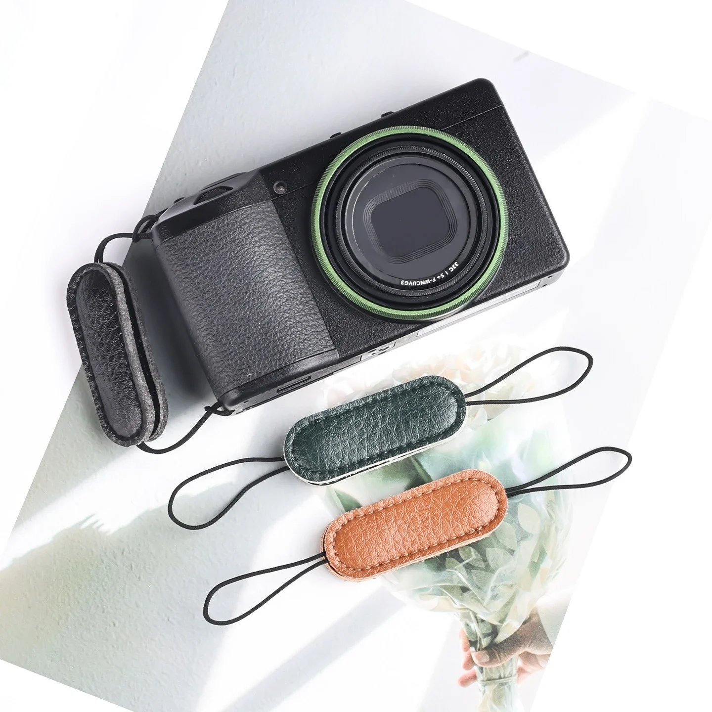 حزام حلقي للكاميرا من الجلد ال - مراجعة Camera Strap Leather وسعره
