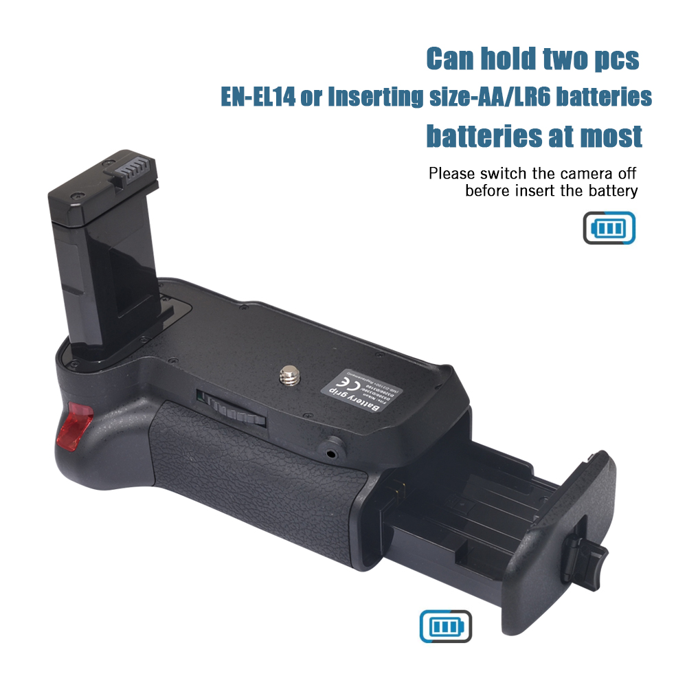 Mcoplus BG-D3100 قبضة البطارية - مراجعة Camera Battery Grip وسعره