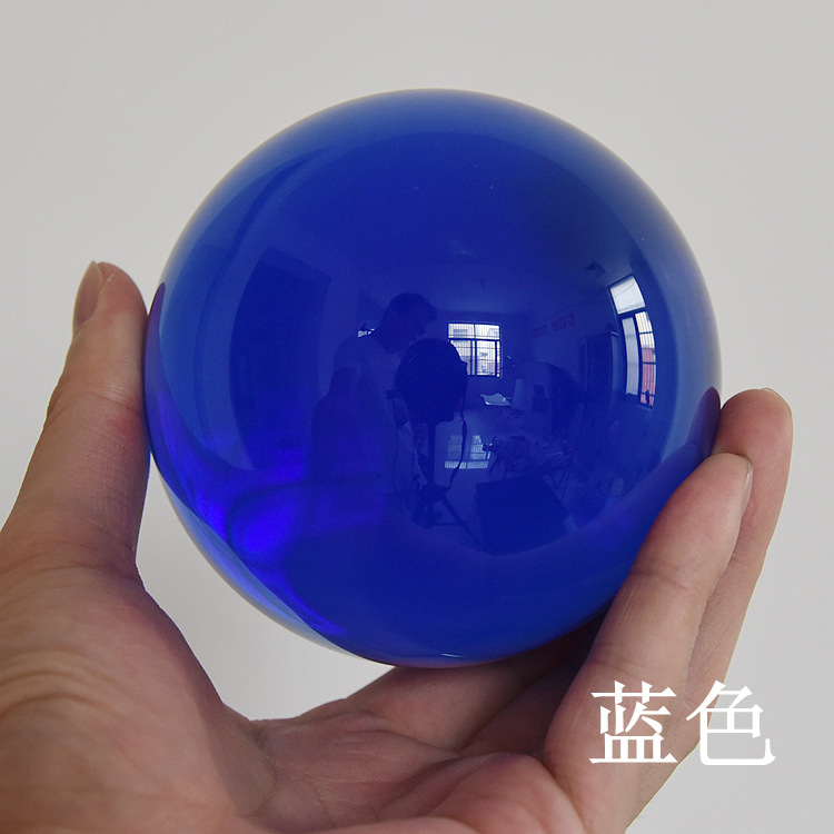 كرة زجاجية كريستالية ملونة E9  - مراجعة Lens Ball Crystal وسعره