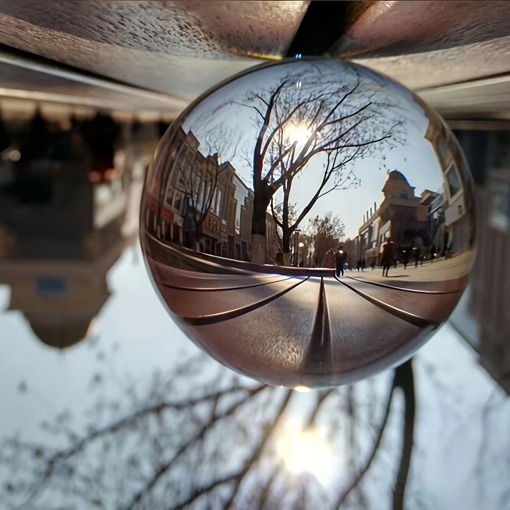 كرة زجاجية كريستالية مستديرة إ - مراجعة Lens Ball Crystal وسعره