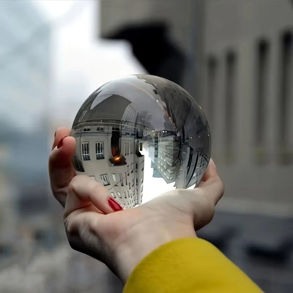 كرة زجاجية كريستالية مستديرة إ - مراجعة Lens Ball Crystal وسعره