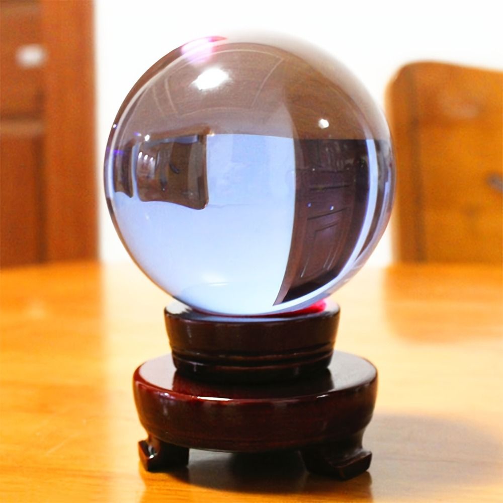 كرة زجاجية كريستالية مستديرة إ - مراجعة Lens Ball Crystal وسعره