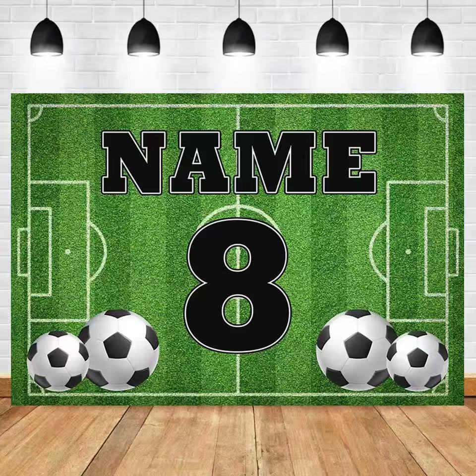 خلفية كرة القدم تخصيص اسم الصب - مراجعة Photography Sport وسعره