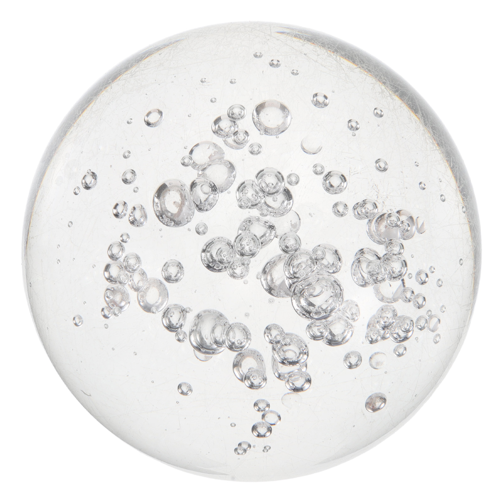كرة كريستالية نصفية شفافة بقطر - مراجعة Lens Ball Crystal وسعره