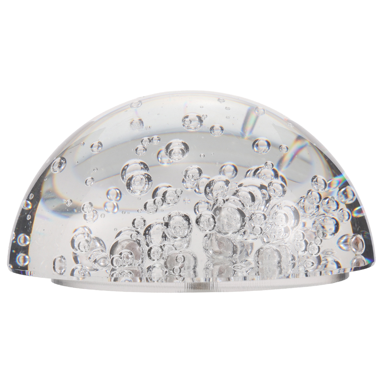 كرة كريستالية نصفية شفافة بقطر - مراجعة Lens Ball Crystal وسعره