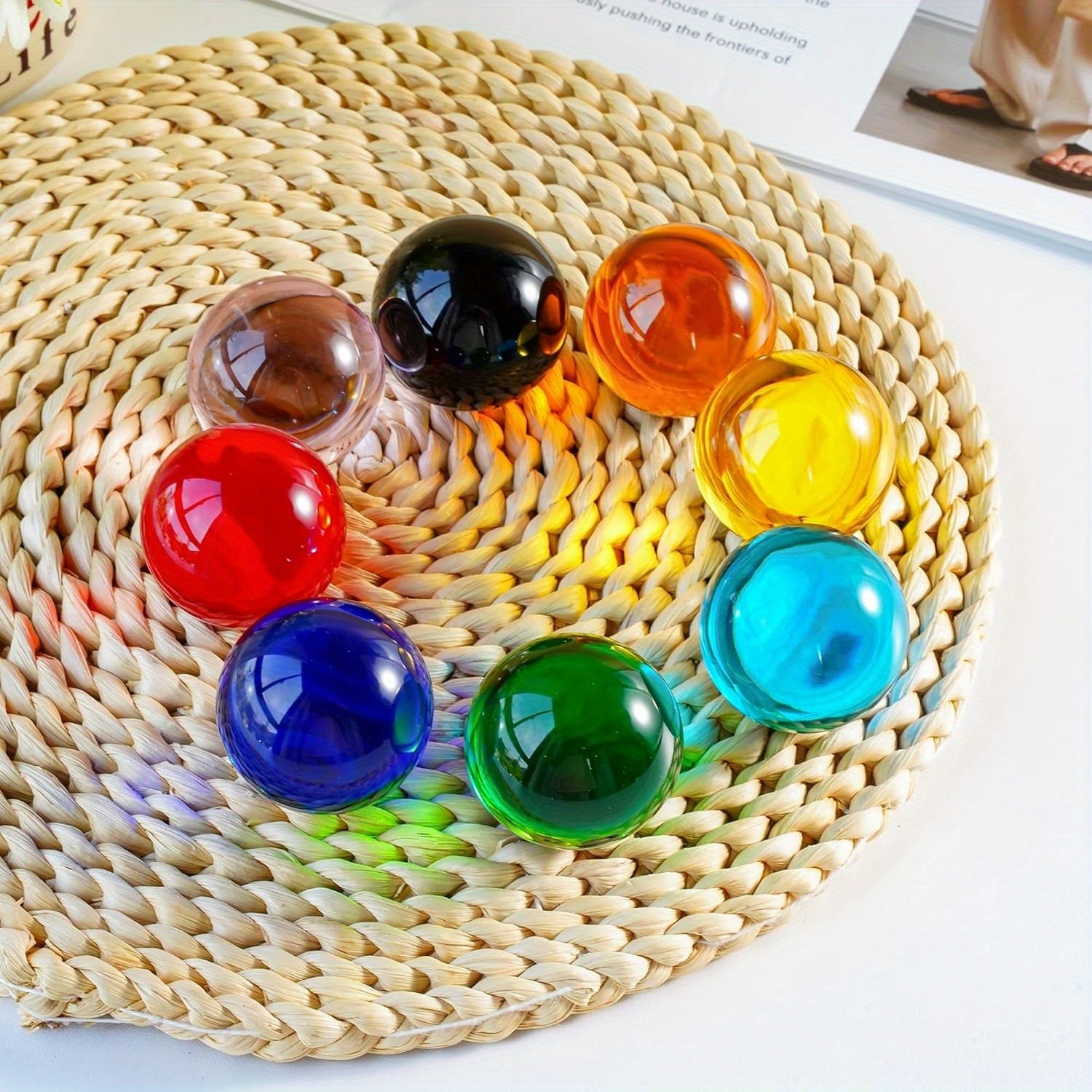 K9 متعدد الألوان كريستال كرة ز - مراجعة Lens Ball Crystal وسعره