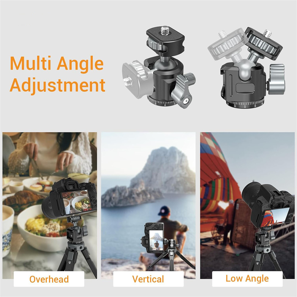 الألومنيوم كرة صغيرة رئيس بانو - مراجعة Fluid Head Tripod وسعره
