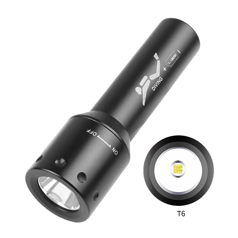 مصباح غوص LED جديد T6 طويل الم - مراجعة Photography Lighting وسعره