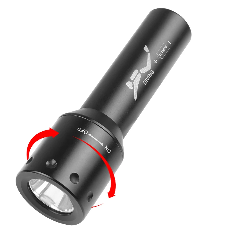 مصباح غوص LED جديد T6 طويل الم - مراجعة Photography Lighting وسعره