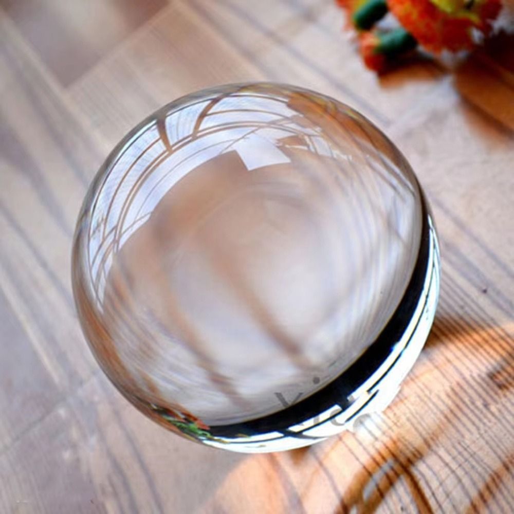 كرة زجاجية كريستالية شفافة فائ - مراجعة Lens Ball Crystal وسعره